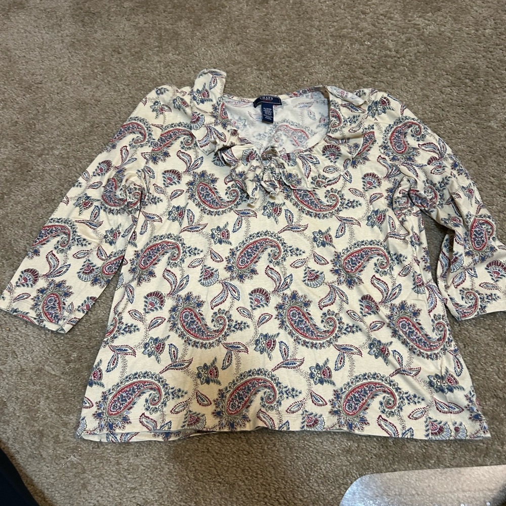 Paisley Print Women’s Top